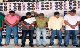 Los capturados que pertenecerían al Clan del Golfo.