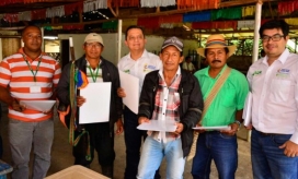 97 familias de resguardos indígenas son los beneficiados.