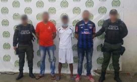 La investigación para desarticular el grupo delincuencia conocido como ‘los diablos’, inició el día 23 de Agosto de 2016.