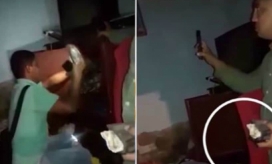 Mientras uno pone la evidencia, el otro se encarga de la billetera.