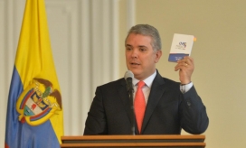 Iván Duque, presidente de Colombia.