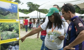 Los líderes exhibieron orgullosos los sitios turísticos que engalanan los corregimientos de Santa Marta.