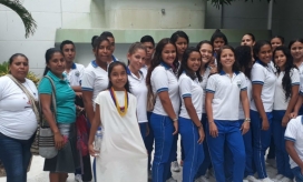 Gobernación del Magdalena Jóvenes del departamento reciben visitas guiadas por la Oficina de Turismo de la Gobernación.