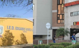 La estudiante fue trasladada a la Clínica Reína Catalina, de Barranquilla.
