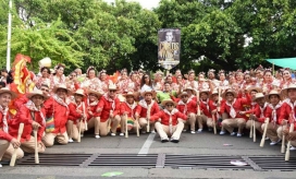 Grupo de Piloneros de la Universidad del Magdalena.