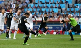 Penal de Messi.