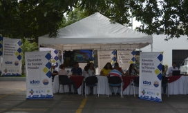 Universidad del Magdalena La sede del Idea recibió a personas interesadas en cursar programas.
