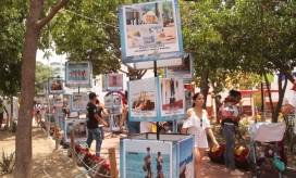 prensa fiesta del mar. Están participando 32 personas.