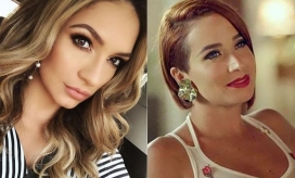 Redes sociales. Kimberly Reyes y Majaida Issa.