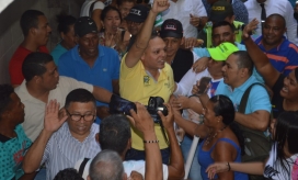 El alcalde de Ciénaga, Edgardo Pérez Díaz.