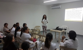 Cortesía Aspecto de la reunión desarrollada por la ESE San Cristóbal de Ciénaga.