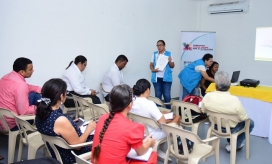 Reunión del comité de Vigilancia Epidemiológica en el municipio de Ciénaga.