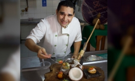 Maurico Cubillos  ganador Festival de Cocina Tradicional Samaria que participará en Glocal Food Fest