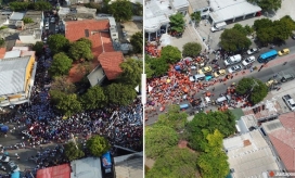 Comparativa de las manifestaciones de las campañas del Mello y Caicedo.