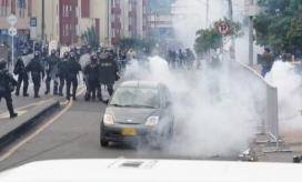 Manifestaciones en Bogotá