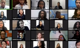 Los estudiantes se mostraron entusiasmados y agradecieron a las directivas y también a los docentes por la formación profesional que les permitirá aportar al desarrollo humano.