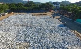 Así luce la remodelación del escenario deportivo.