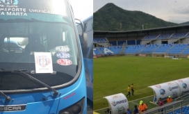 Los buses transportarán aficionados para el partido Unión - Quindío.