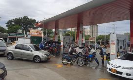 Gasolina en Colombia volvió a subir.
