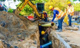 Obras de reposición en El Cundí