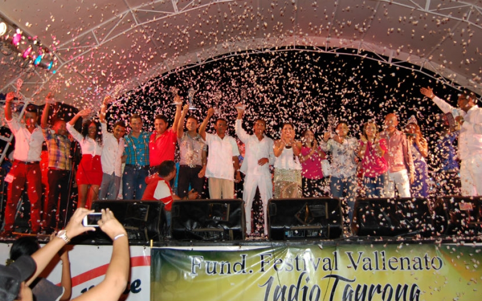 Festival Vallenato Mar de Acordeones Premiación del Festival Vallenato Indio Tayrona en el año 2014