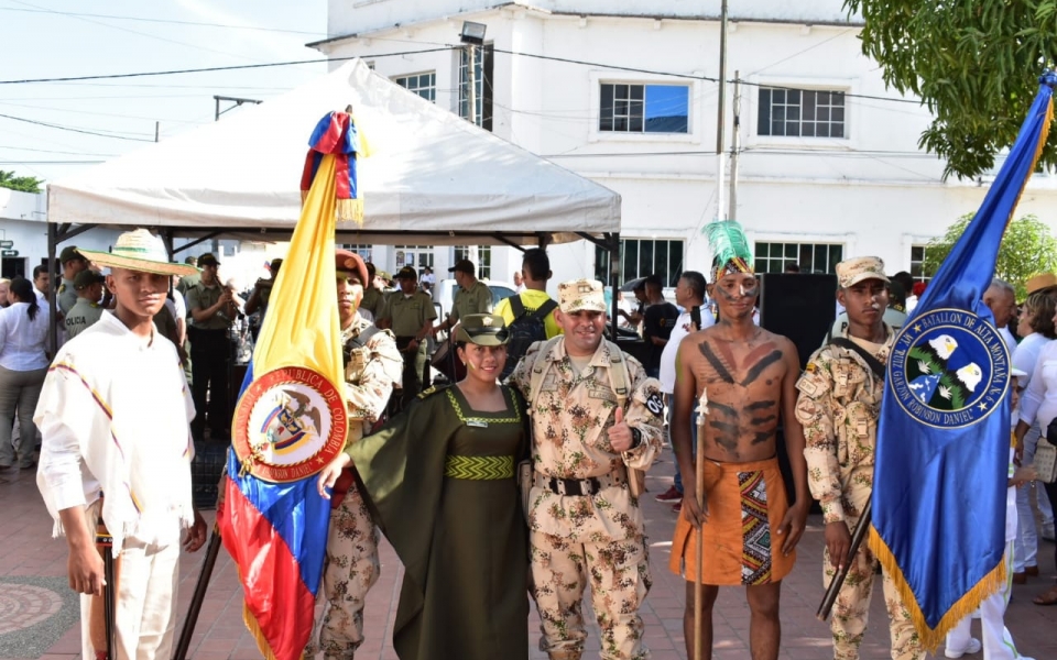 Cortesía Con liturgias y desfiles los fundanenses y cataqueros celebraron el día del grito de independencia.