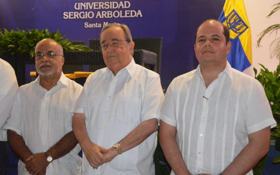 José Manuel Berdugo, Camilo Noguera y Alfredo Méndez Alzamora