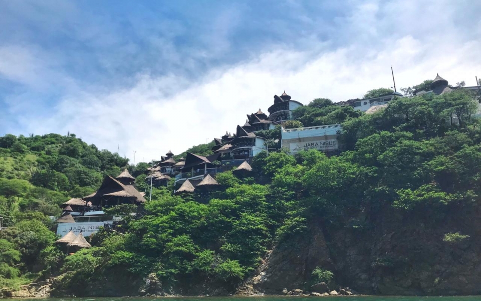 Érika Acosta Así era el hotel Jaba Nibue.