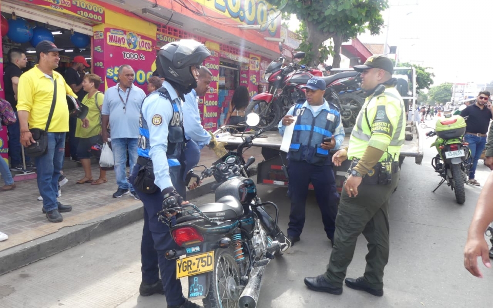 La actividad fue liderada por la Policía Metropolitana. 