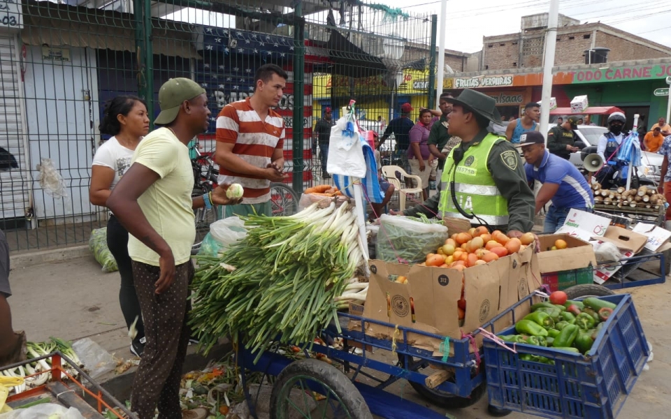 La jornada es el inició de una secuencia de operativos en este sector. 