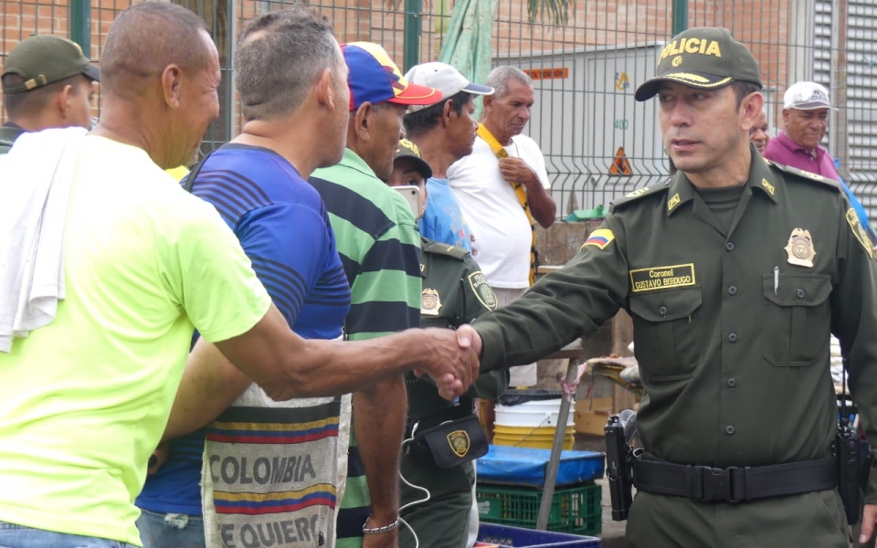 El Coronel Gustavo Berdugo Garavito estuvo al frente del operativo. 