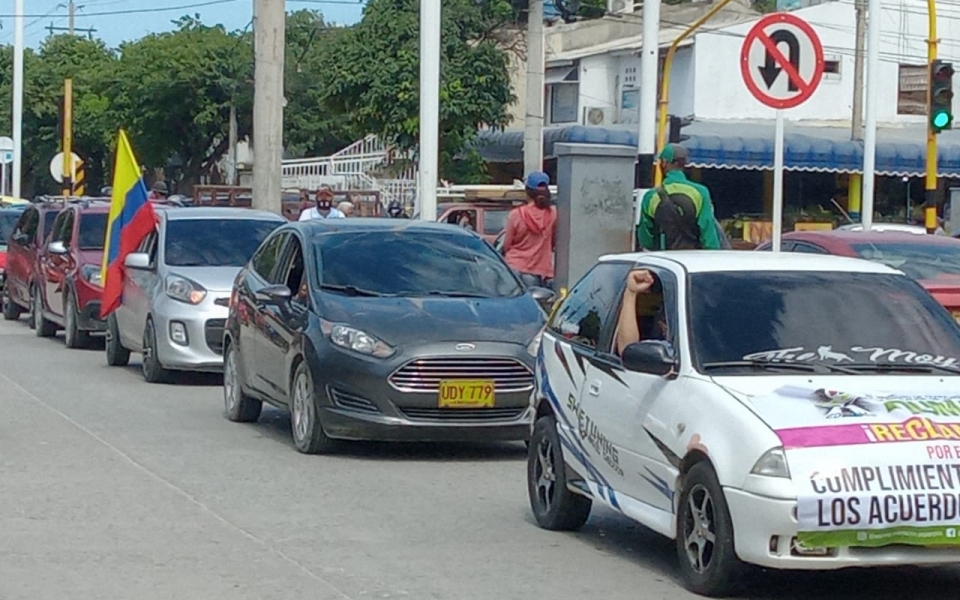 Manifestaciones pacíficas de este 21S en Santa Marta Oscar Mejía- Seguimiento.co