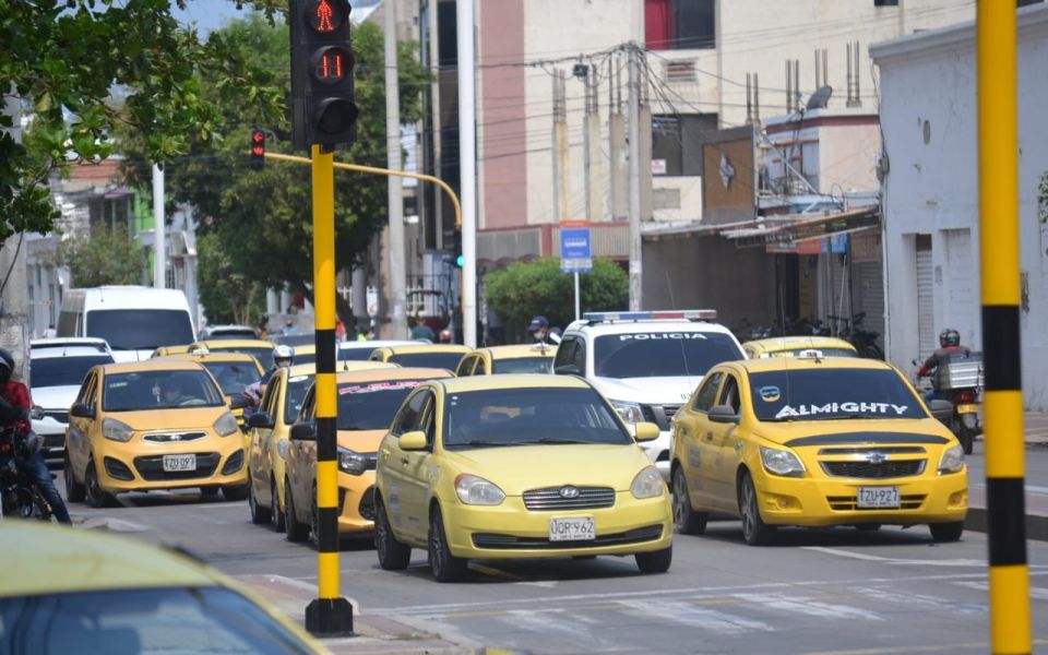 Así transcurrió el paro de buses en Santa Marta. Oscar Mejía- Seguimiento.co