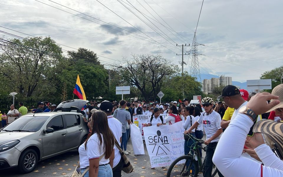Seguimiento Marcha en Santa Marta