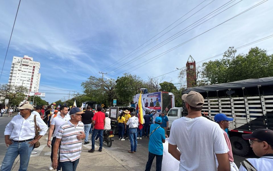 Seguimiento Marcha en Santa Marta